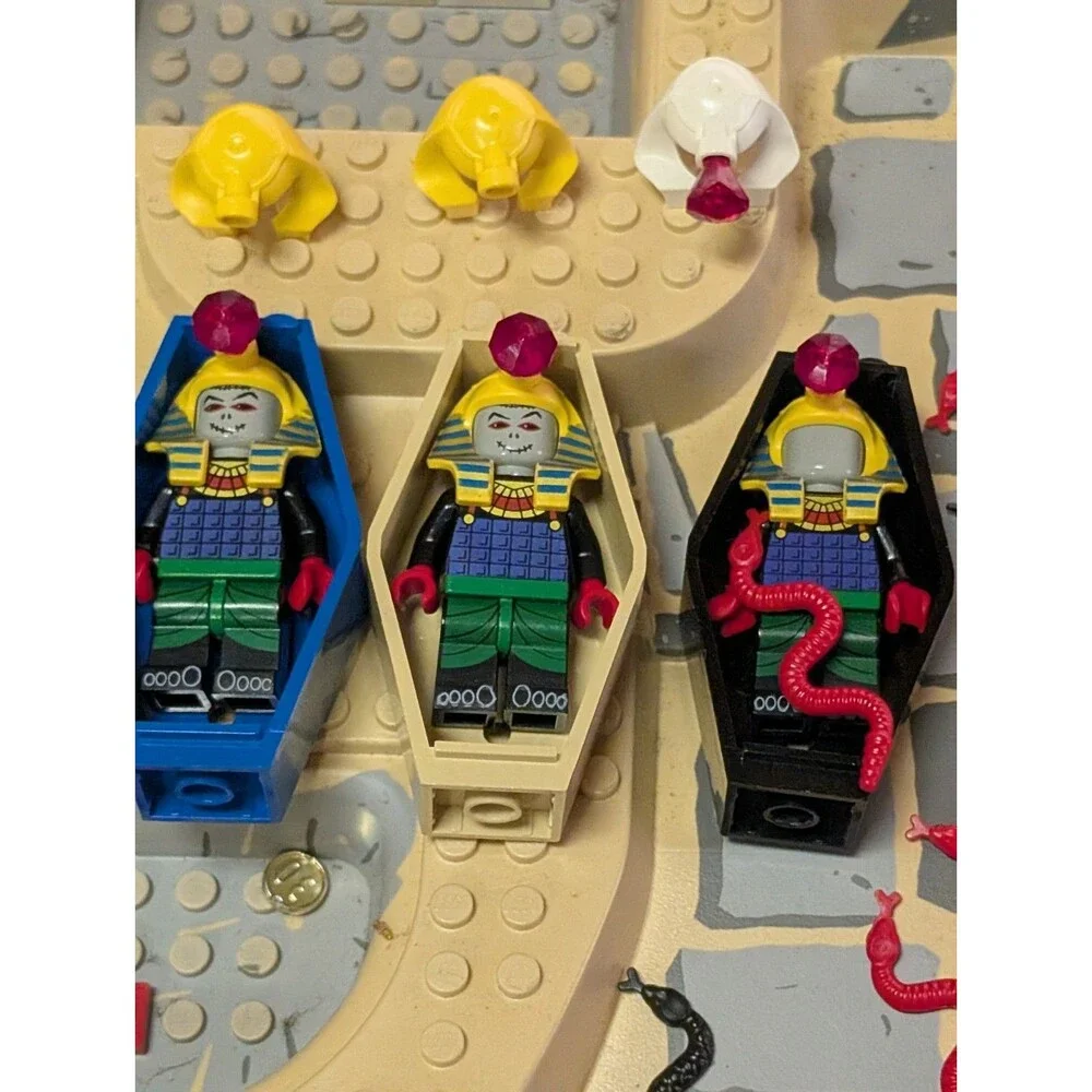 Rare Pharaoh Hotep Minis From 1998 LEGO‎ Adventurers Egypt! Read Description